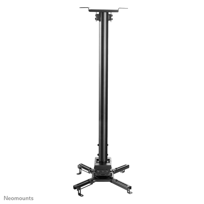 Neomounts CL25-550BL1 supporto universale da soffitto per proiettore, altezza regolabile (74,5-114,5 cm) - Nero