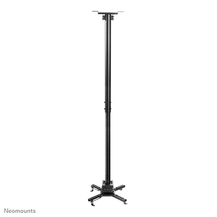 Neomounts CL25-550BL1 supporto universale da soffitto per proiettore, altezza regolabile (74,5-114,5 cm) - Nero