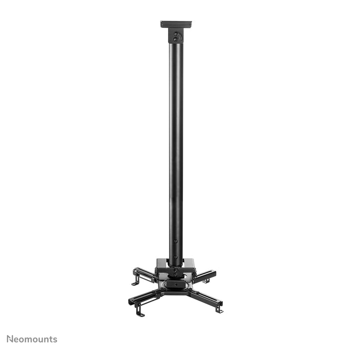 Neomounts CL25-550BL1 supporto universale da soffitto per proiettore, altezza regolabile (74,5-114,5 cm) - Nero