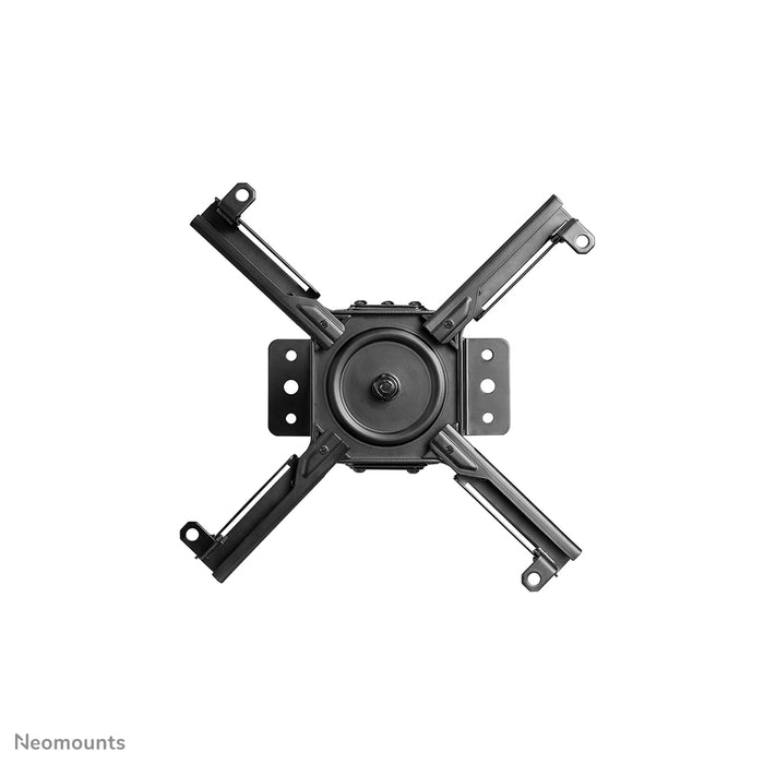 Neomounts CL25-550BL1 supporto universale da soffitto per proiettore, altezza regolabile (74,5-114,5 cm) - Nero