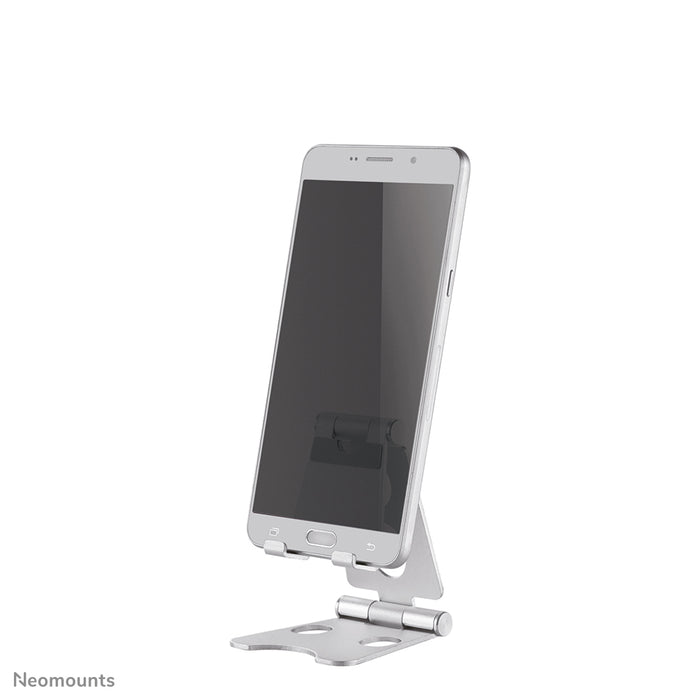 Supporto pieghevole universale Neomounts per telefono - Argento