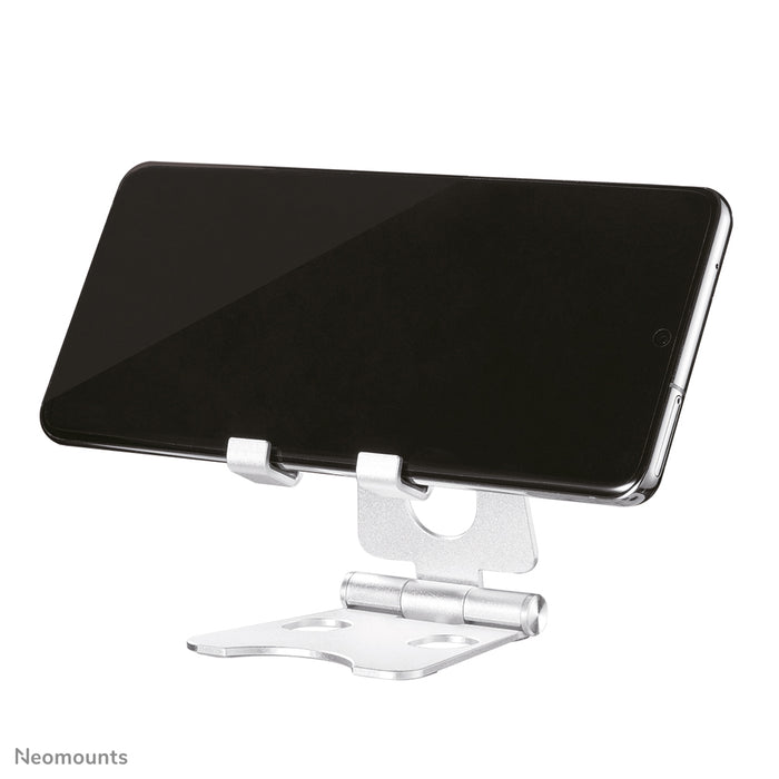 Supporto pieghevole universale Neomounts per telefono - Argento