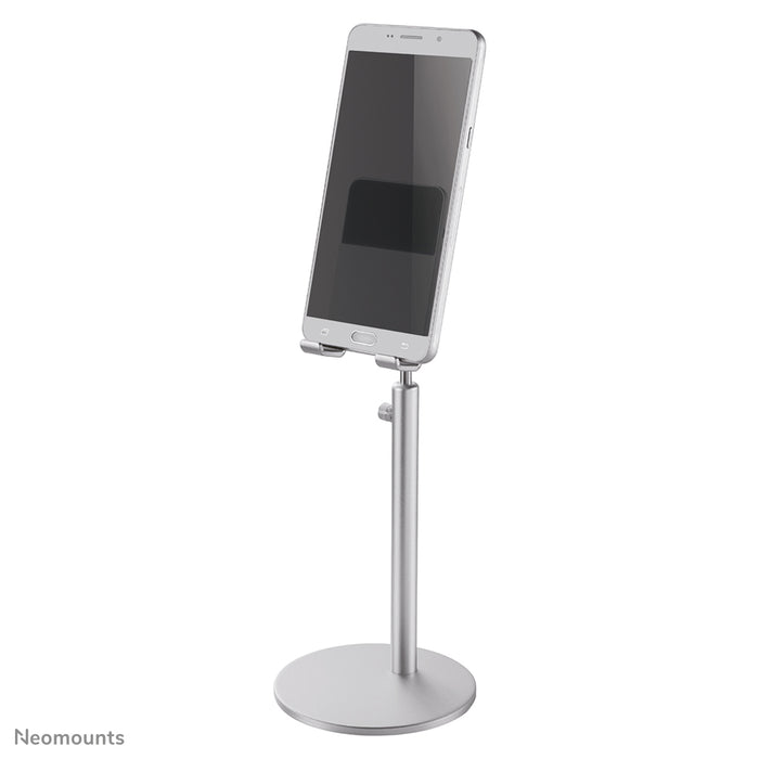 Supporto per telefono Neomounts regolabile in altezza - Argento