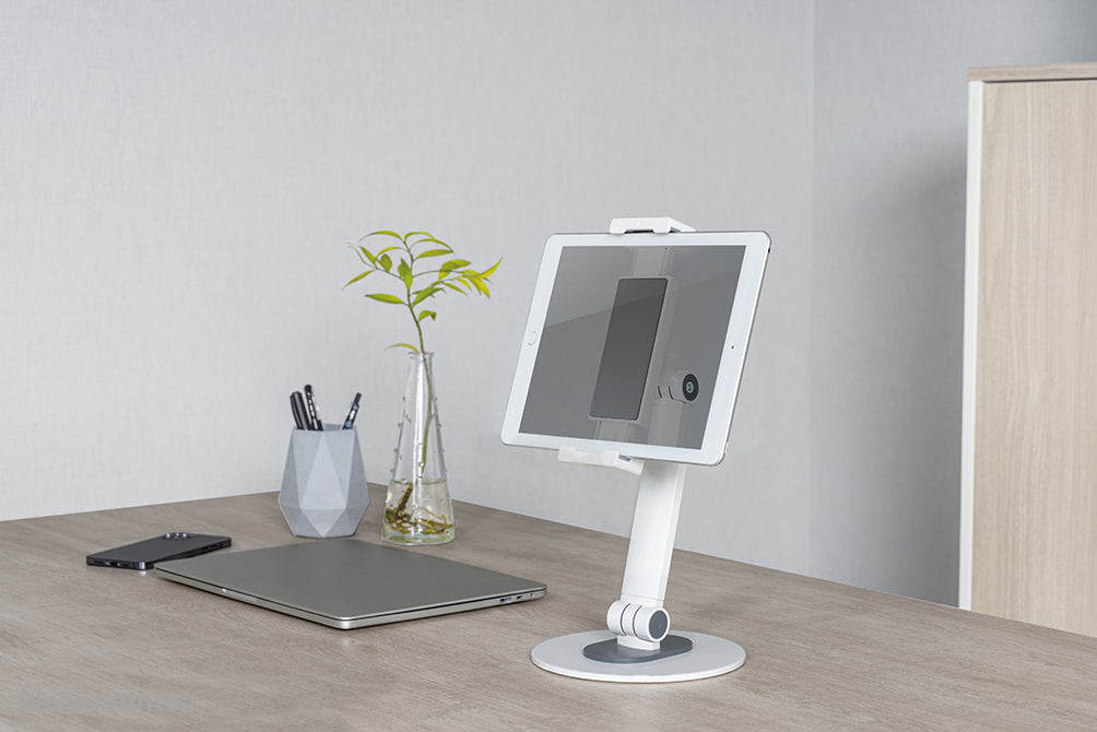 Supporto universale Neomounts DS15-540WH1 per tablet da 4,7 a 12,9 pollici - Bianco