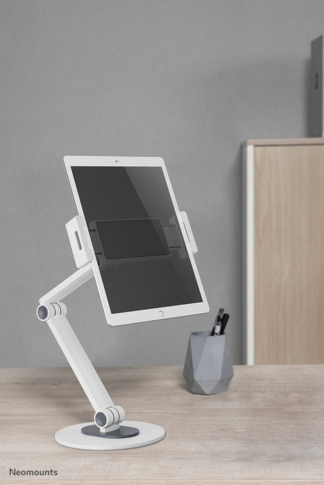 Supporto universale Neomounts DS15-550WH1 per tablet da 4,7 a 12,9 pollici - Bianco