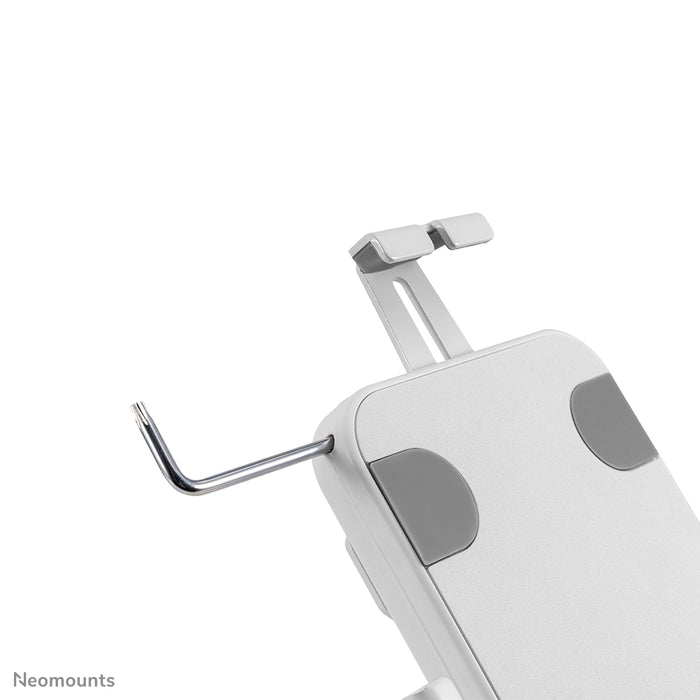Neomounts DS15-625WH1 supporto da tavolo inclinabile e rotante per tablet da 7,9-11 pollici - Bianco