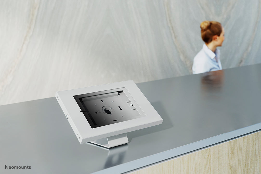 Neomounts DS15-630WH1 supporto da tavolo/parete rotante per tablet da 9,7-11 pollici - Bianco