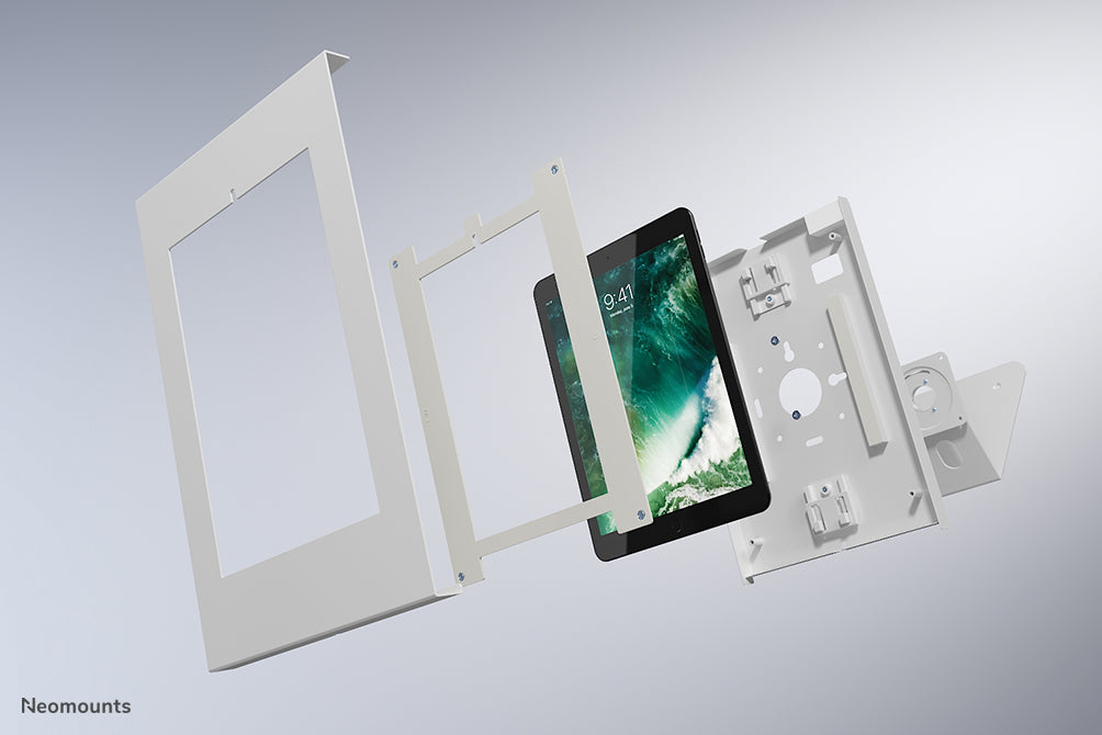 Neomounts DS15-630WH1 supporto da tavolo/parete rotante per tablet da 9,7-11 pollici - Bianco