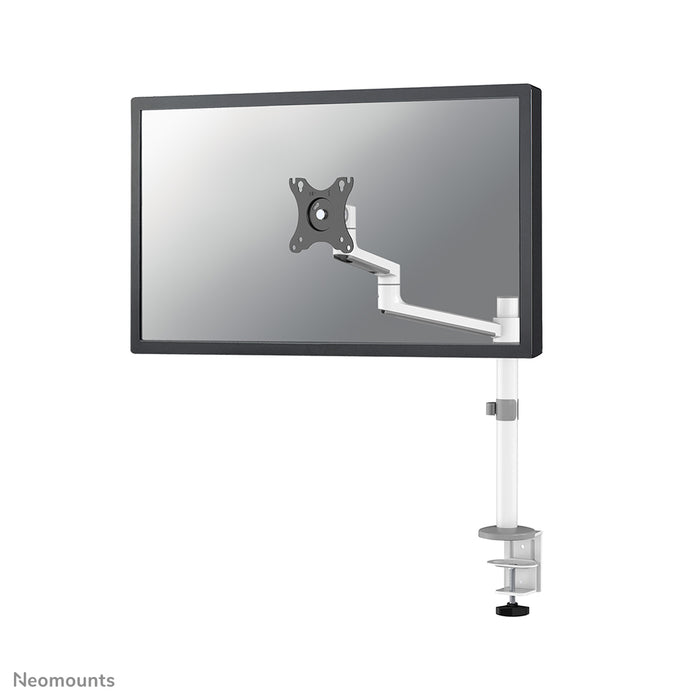 Neomounts DS60-425WH1 Monitorarm 17-27" - ruimtebesparend – productaanzicht