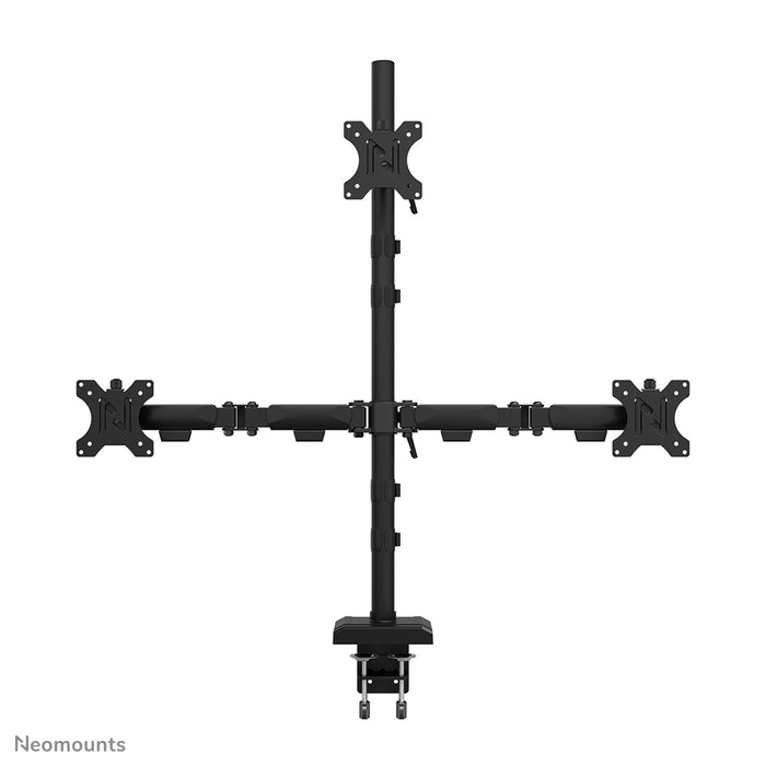 Neomounts DS60-600BL2-1 Monitorarm voor drie schermen 10-32" – detailaanzicht 3