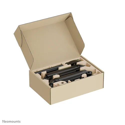 Neomounts DS65S-950BL2 Braccio monitor Full Motion – Supporto monitor flessibile | 24-34 pollici |
