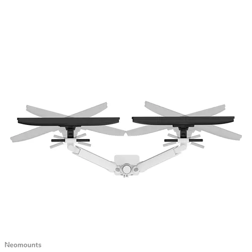 Neomounts DS65S-950WH2 Braccio monitor – Elegante supporto Full Motion per 24-34 pollici