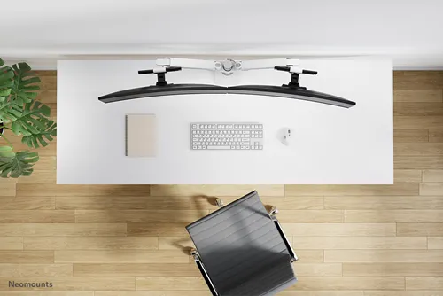 Neomounts DS65S-950WH2 Braccio monitor – Elegante supporto Full Motion per 24-34 pollici