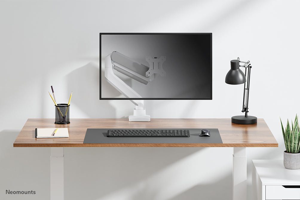 Neomounts DS70-450WH1 supporto da scrivania full motion per monitor da 17-42 pollici - Bianco