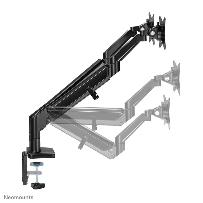 Neomounts DS70-810BL2 supporto da scrivania full motion per monitor da 17-32 pollici - Nero