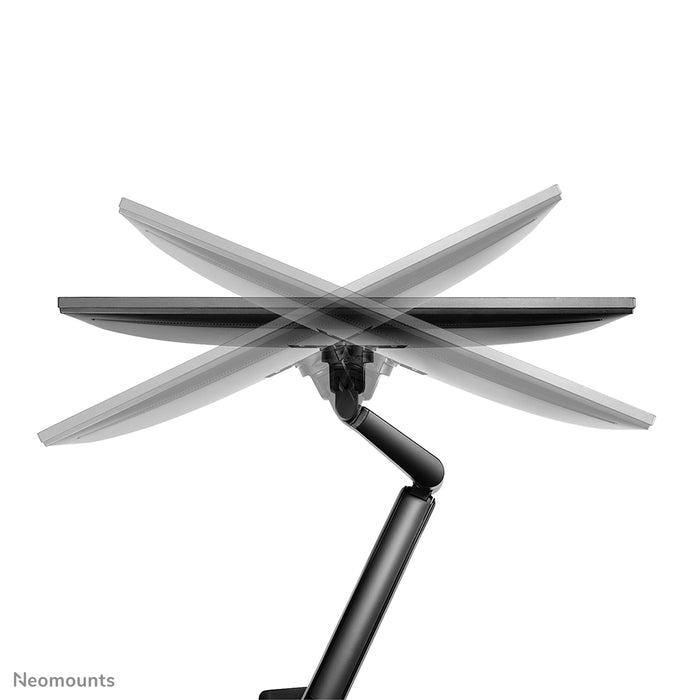 Neomounts DS70-810BL2 supporto da scrivania full motion per monitor da 17-32 pollici - Nero