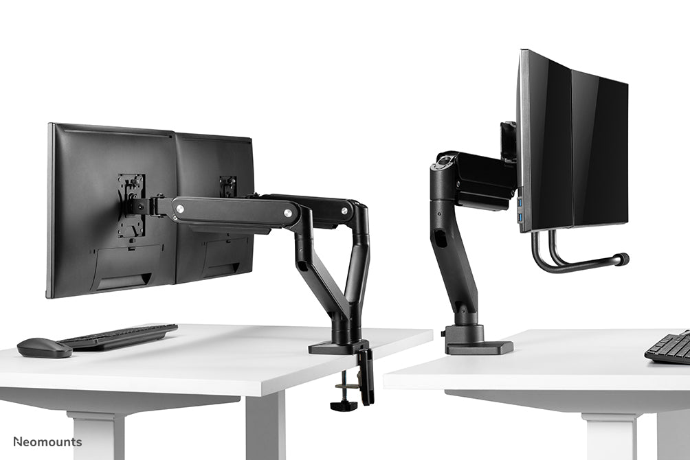 Neomounts DS75-450BL2 supporto da scrivania full motion per monitor da 17-32 pollici - Nero