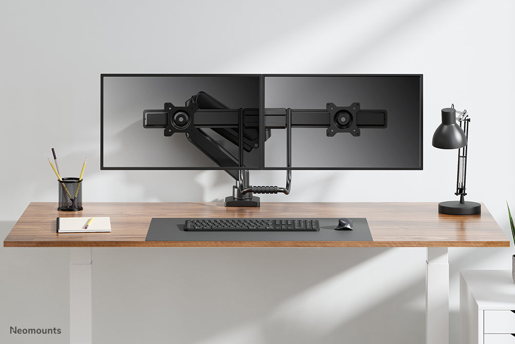 Neomounts DS75-450BL2 supporto da scrivania full motion per monitor da 17-32 pollici - Nero