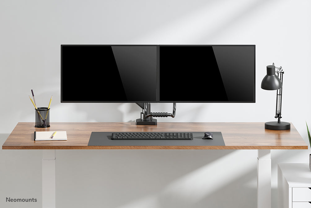 Neomounts DS75-450BL2 supporto da scrivania full motion per monitor da 17-32 pollici - Nero