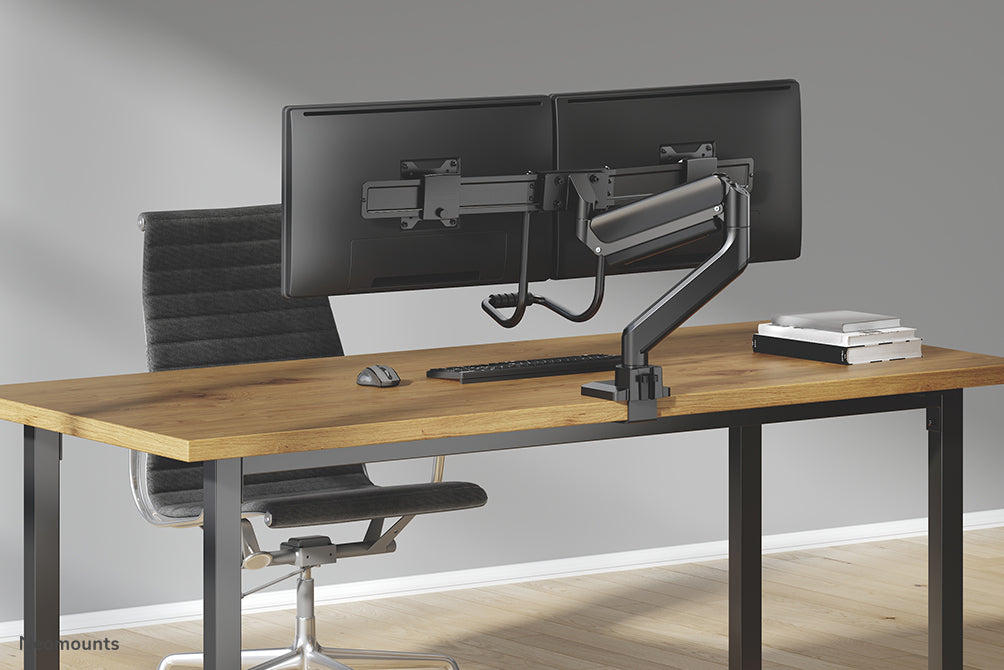 Neomounts DS75-450BL2 supporto da scrivania full motion per monitor da 17-32 pollici - Nero