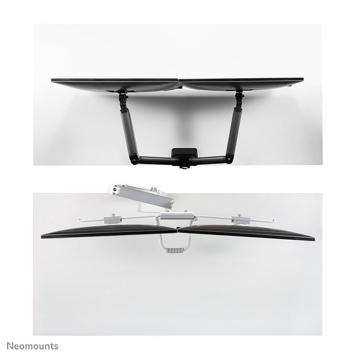 Neomounts DS75-450BL2 supporto da scrivania full motion per monitor da 17-32 pollici - Bianco