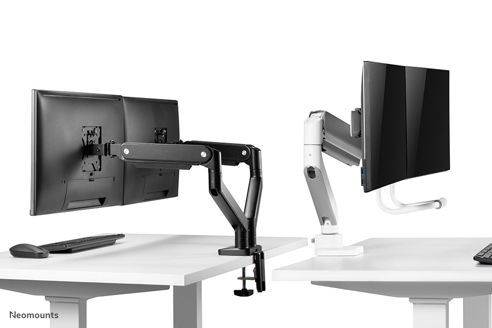 Neomounts DS75-450BL2 supporto da scrivania full motion per monitor da 17-32 pollici - Bianco