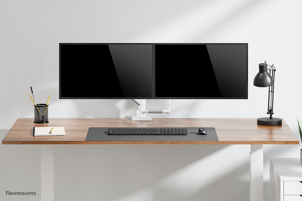 Neomounts DS75-450BL2 supporto da scrivania full motion per monitor da 17-32 pollici - Bianco
