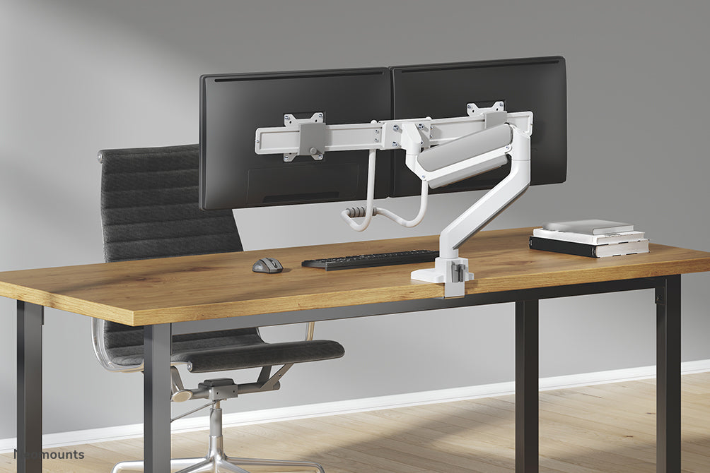 Neomounts DS75-450BL2 supporto da scrivania full motion per monitor da 17-32 pollici - Bianco