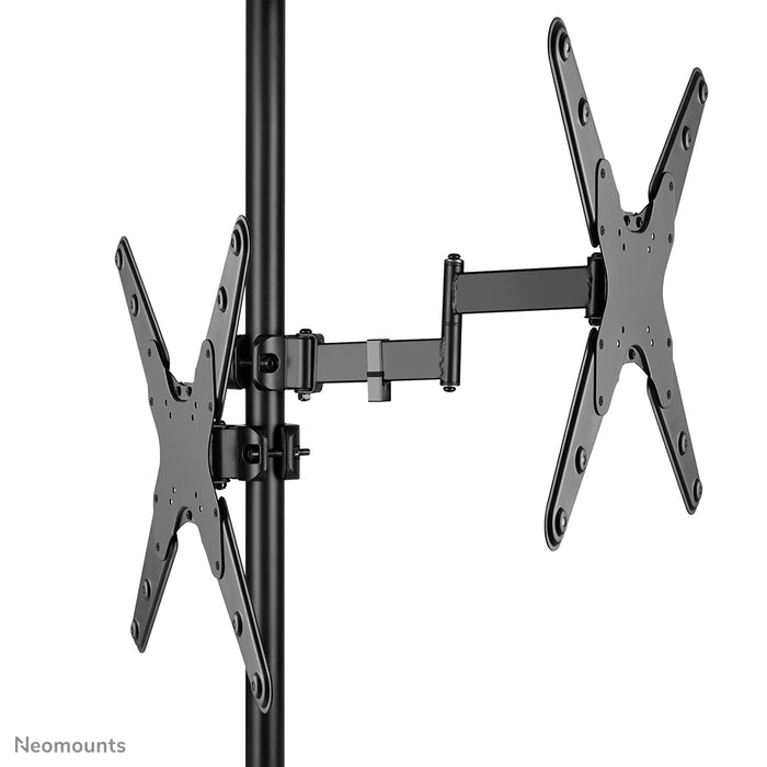 Neomounts FL40-450BL14 supporto TV a palo full motion (Ø28-50 mm) per schermi da 32-55 pollici - Nero