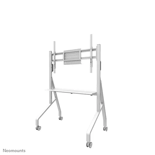 Supporto da pavimento mobile Neomounts FL50-525WH1 | Adatto per schermi da 55-86" | Bianco