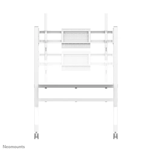 Supporto da pavimento mobile Neomounts FL50-525WH1 | Adatto per schermi da 55-86" | Bianco