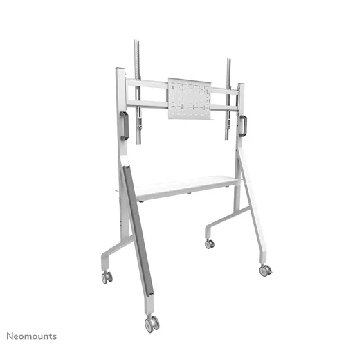 Supporto da pavimento mobile Neomounts FL50-525WH1 | Adatto per schermi da 55-86" | Bianco