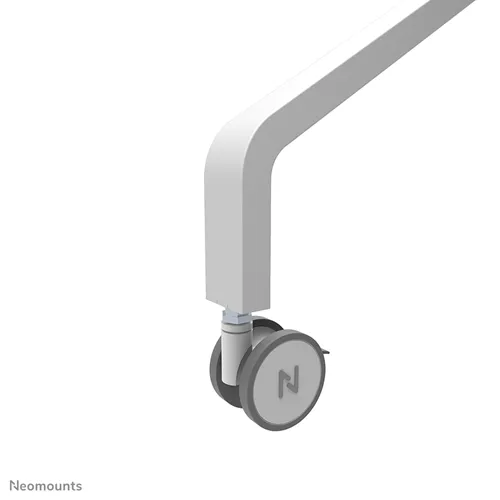 Supporto da pavimento mobile Neomounts FL50-525WH1 | Adatto per schermi da 55-86" | Bianco