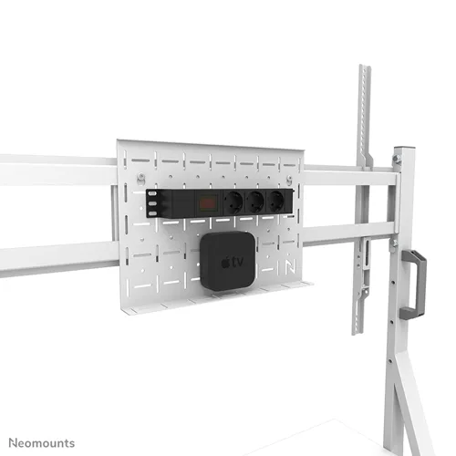 Supporto da pavimento mobile Neomounts FL50-525WH1 | Adatto per schermi da 55-86" | Bianco