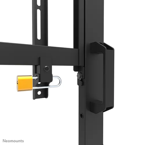 Neomounts FL50-575BL1 Supporto da pavimento: soluzione mobile per TV 65-110 pollici - Nero