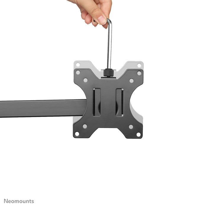 Neomounts FPMA-D550DD3 nero supporto da scrivania full motion per schermi da 13 a 27 pollici - Nero