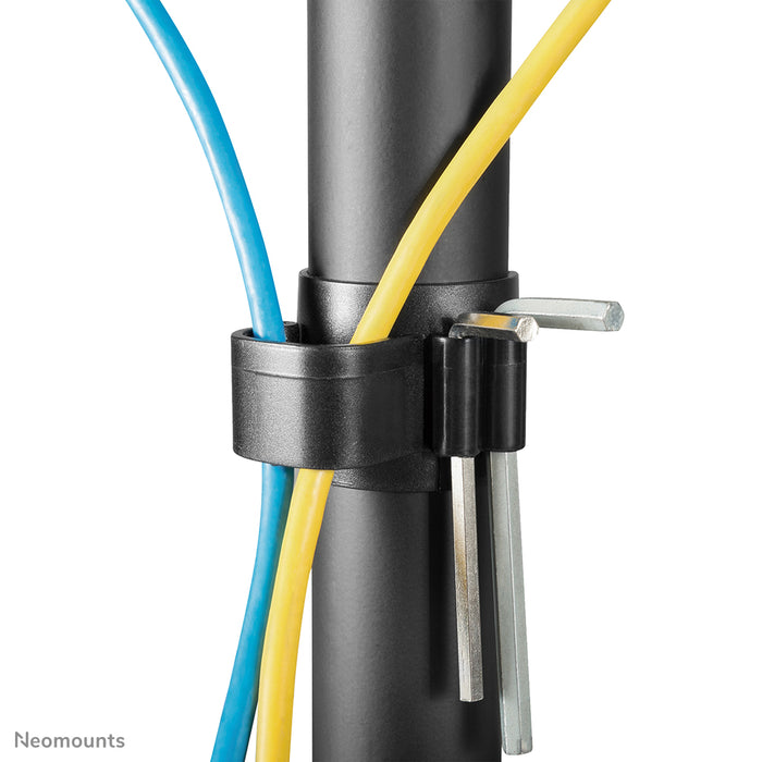 Neomounts FPMA-D550DD3 nero supporto da scrivania full motion per schermi da 13 a 27 pollici - Nero