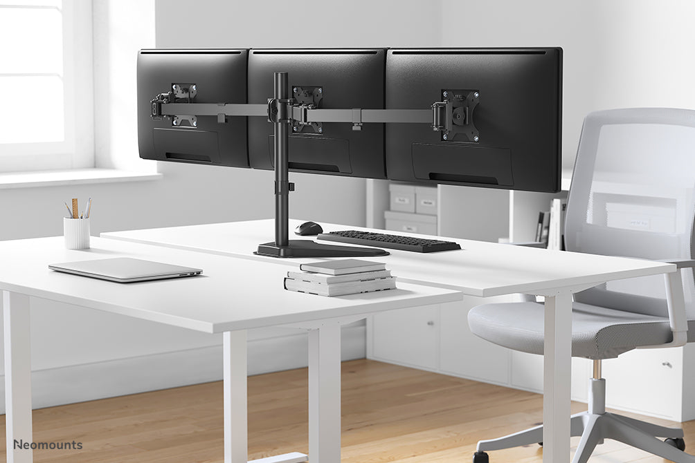 Neomounts FPMA-D550DD3 nero supporto da scrivania full motion per schermi da 13 a 27 pollici - Nero