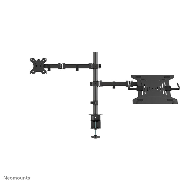 Neomounts FPMA-D550NOTEBOOK è un supporto da scrivania per notebook e schermo piatto fino a 32 pollici.