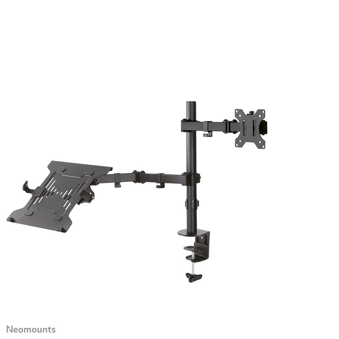 Neomounts FPMA-D550NOTEBOOK è un supporto da scrivania per notebook e schermo piatto fino a 32 pollici.