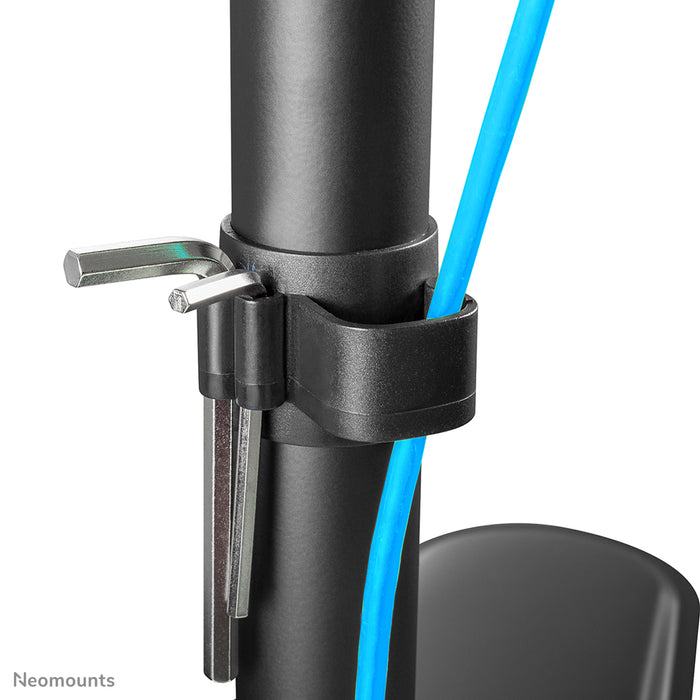 Neomounts FPMA-D550S nero supporto da scrivania full motion per schermi piatti fino a 32 pollici, regolabile in altezza - Nero