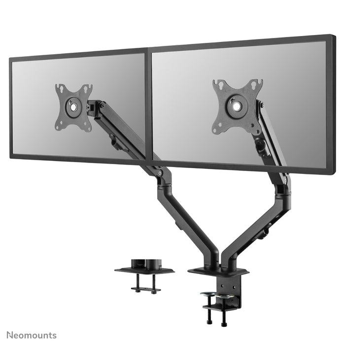 Neomounts FPMA-D650D nero è un supporto da scrivania full motion per schermi fino a 27 pollici (69 cm).