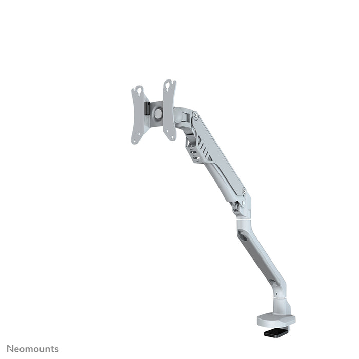Neomounts FPMA-D750 argento è un supporto da scrivania con molla a gas per schermi piatti fino a 32 pollici (81 cm).