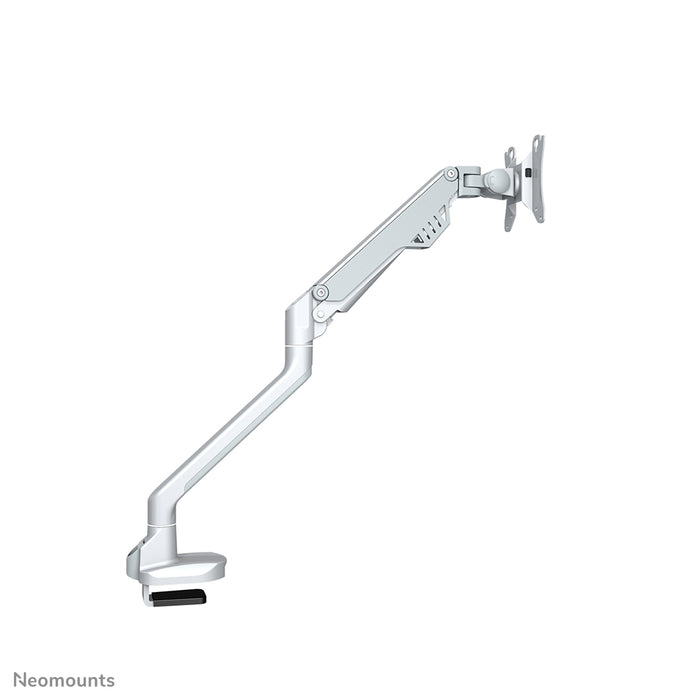 Neomounts FPMA-D750 argento è un supporto da scrivania con molla a gas per schermi piatti fino a 32 pollici (81 cm).
