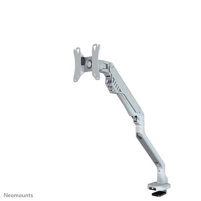 Neomounts FPMA-D750 argento è un supporto da scrivania con molla a gas per schermi piatti fino a 32 pollici (81 cm).