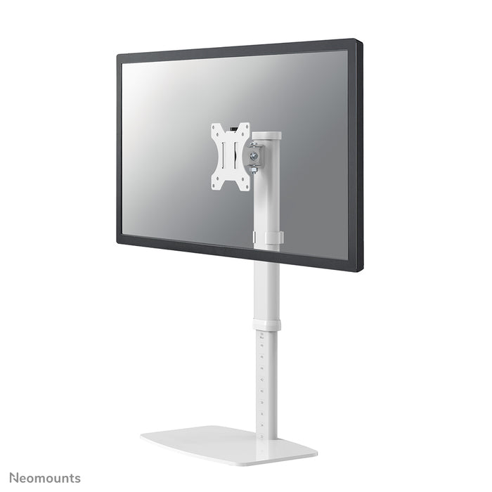 Neomounts FPMA-D890 bianco è un supporto da scrivania per schermi piatti fino a 30 pollici (76 cm).