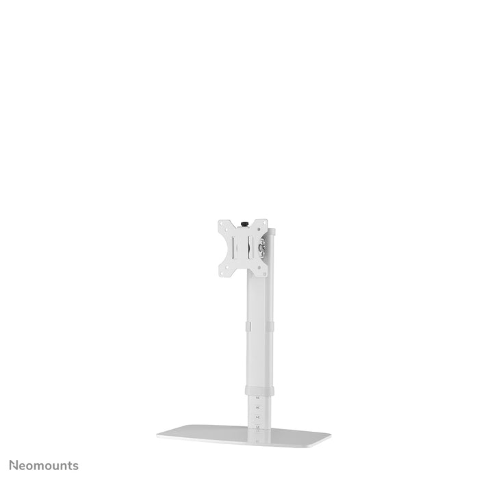 Neomounts FPMA-D890 bianco è un supporto da scrivania per schermi piatti fino a 30 pollici (76 cm).