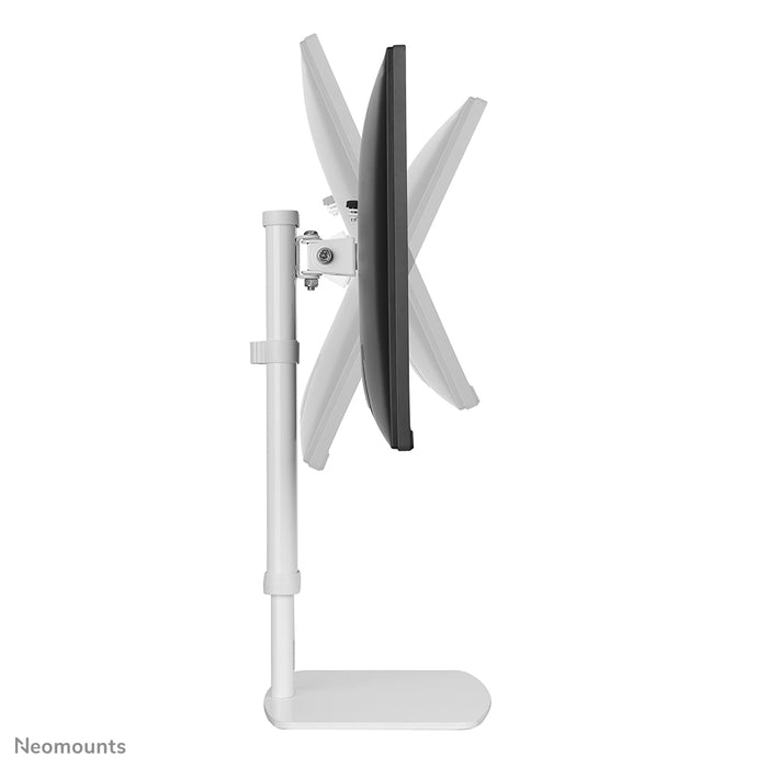 Neomounts FPMA-D890 bianco è un supporto da scrivania per schermi piatti fino a 30 pollici (76 cm).
