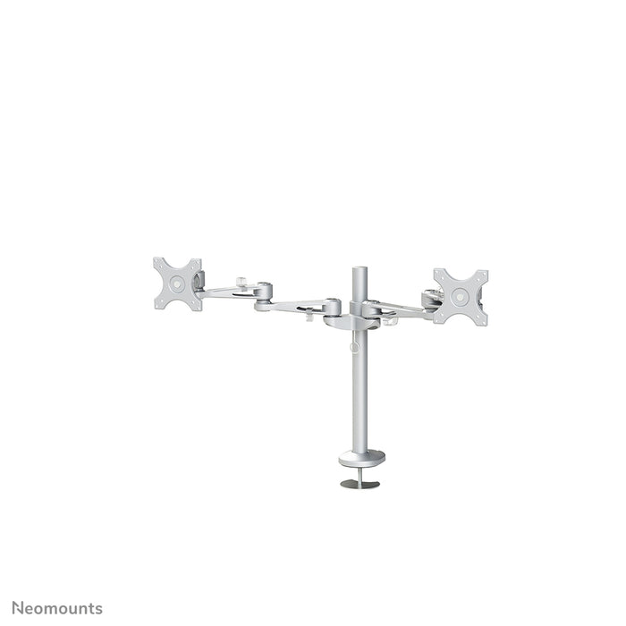 Neomounts FPMA-D935DG è un supporto da scrivania per 2 schermi piatti fino a 27 pollici (69 cm).