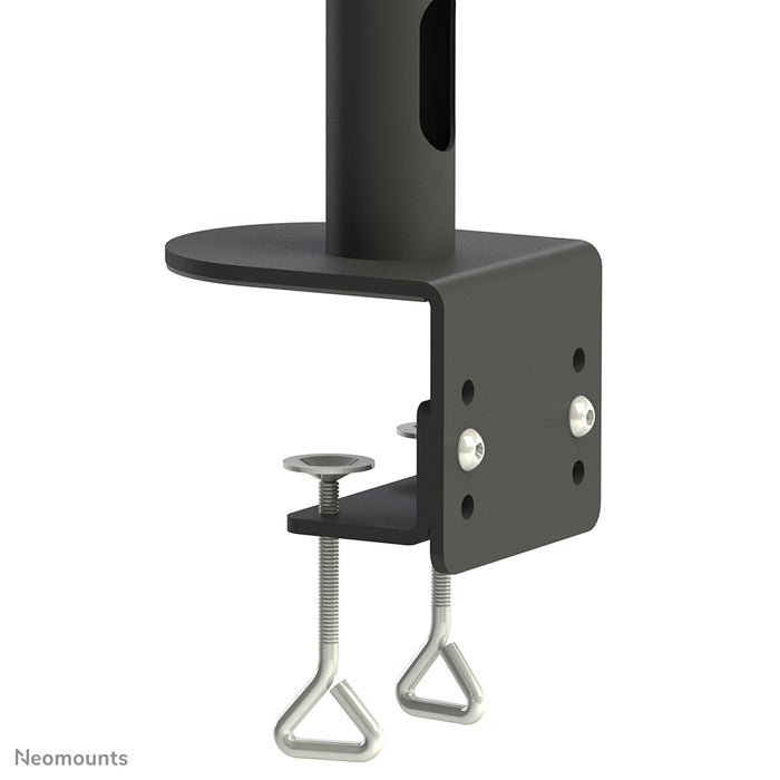 Neomounts FPMA-D960 neroPLUS è un supporto da scrivania con 3 punti di rotazione per schermi curvi fino a 49 pollici (124 cm).